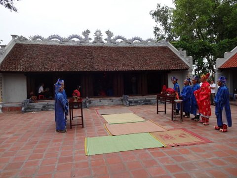 Lễ tế Tổ Trần Quang Khải tại Đình Cao Đài